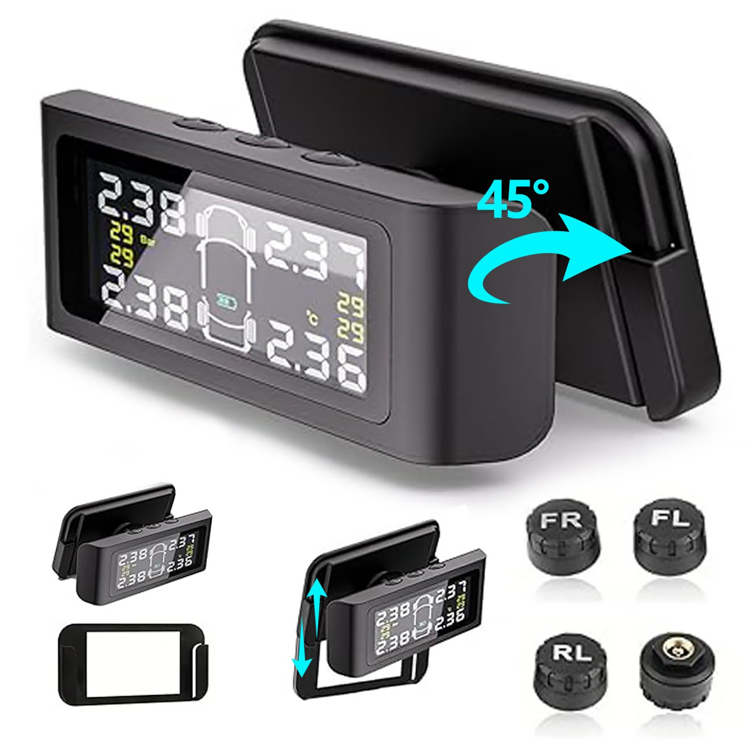 Amazon.co.jp: タイヤ空気圧モニター TPMS 空気圧センサー 分離